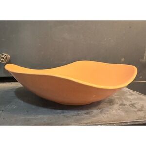 Main Street Wareham House Jubilee Peach‎ Mid Century Ceramic Serving Bowl 10"